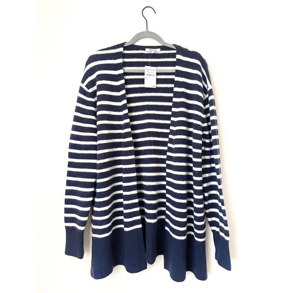 NWT Madewell cozy Walker Striped Cardigan